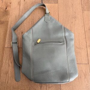 Vintage Coach Sonoma Flatpack Bag Sea Green Gold RARE